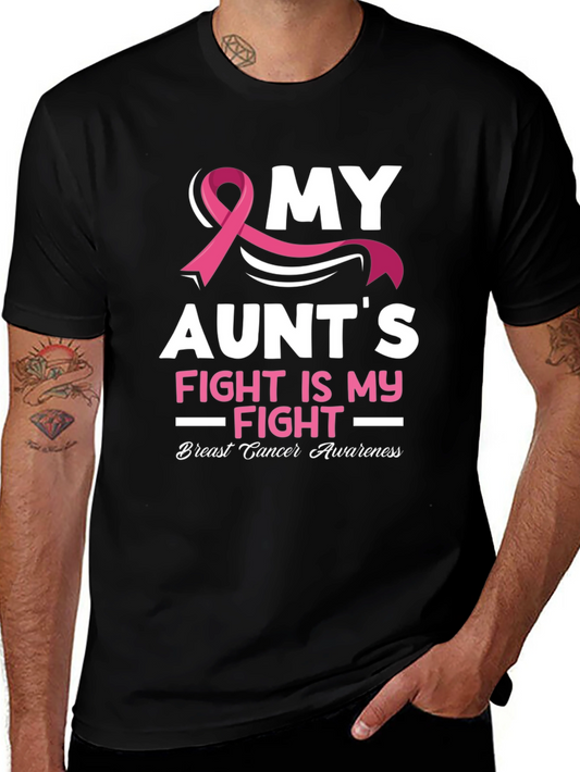 My Aunts Fight Breast Cancer Awareness T-Shirt