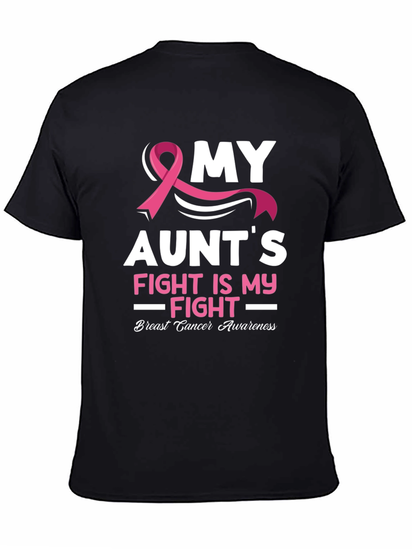 My Aunts Fight Breast Cancer Awareness T-Shirt