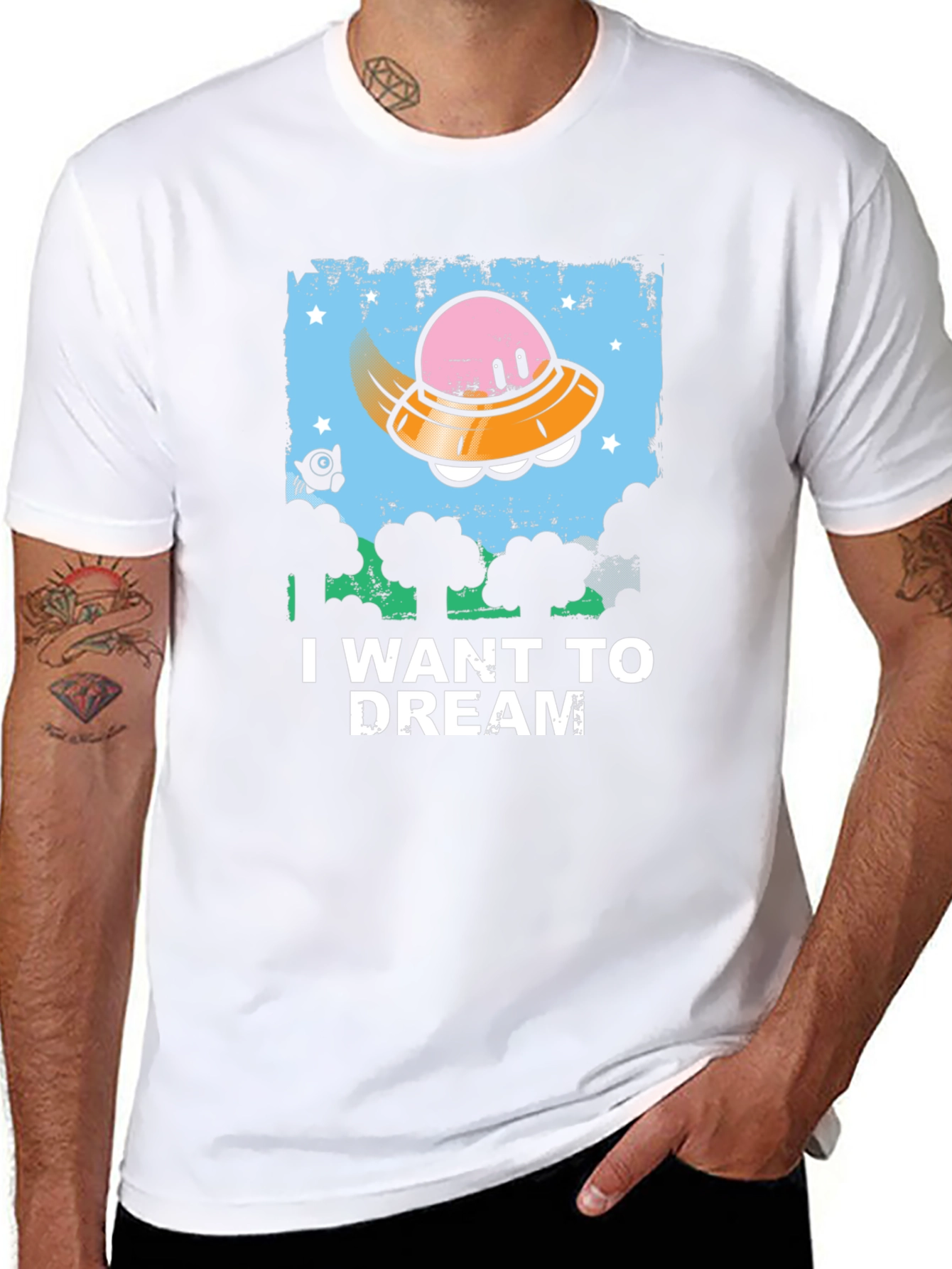I Want to Dream T-Shirt | Kirby UFO