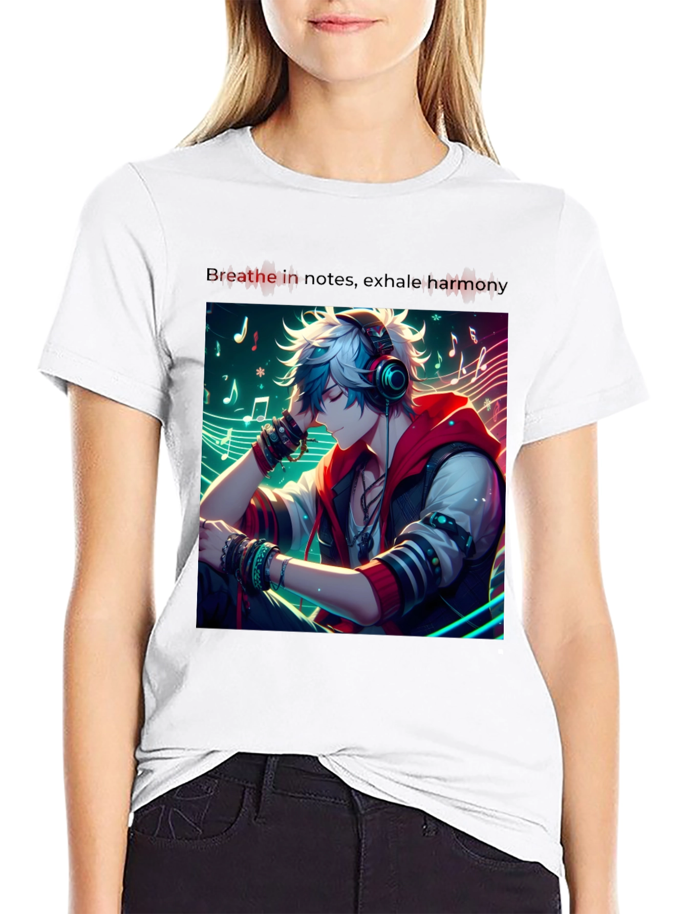 Anime Music T-Shirt