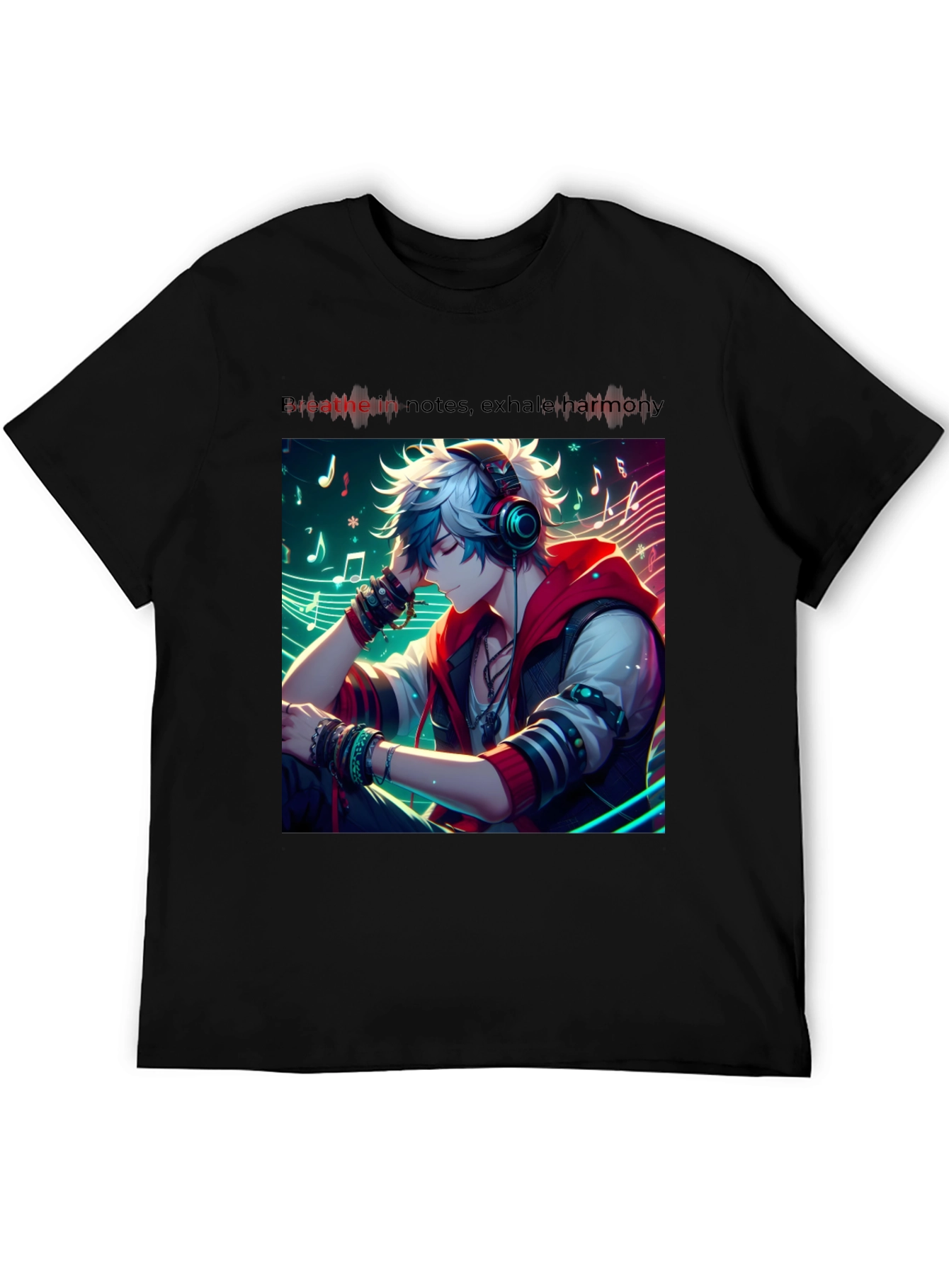 Anime Music T-Shirt