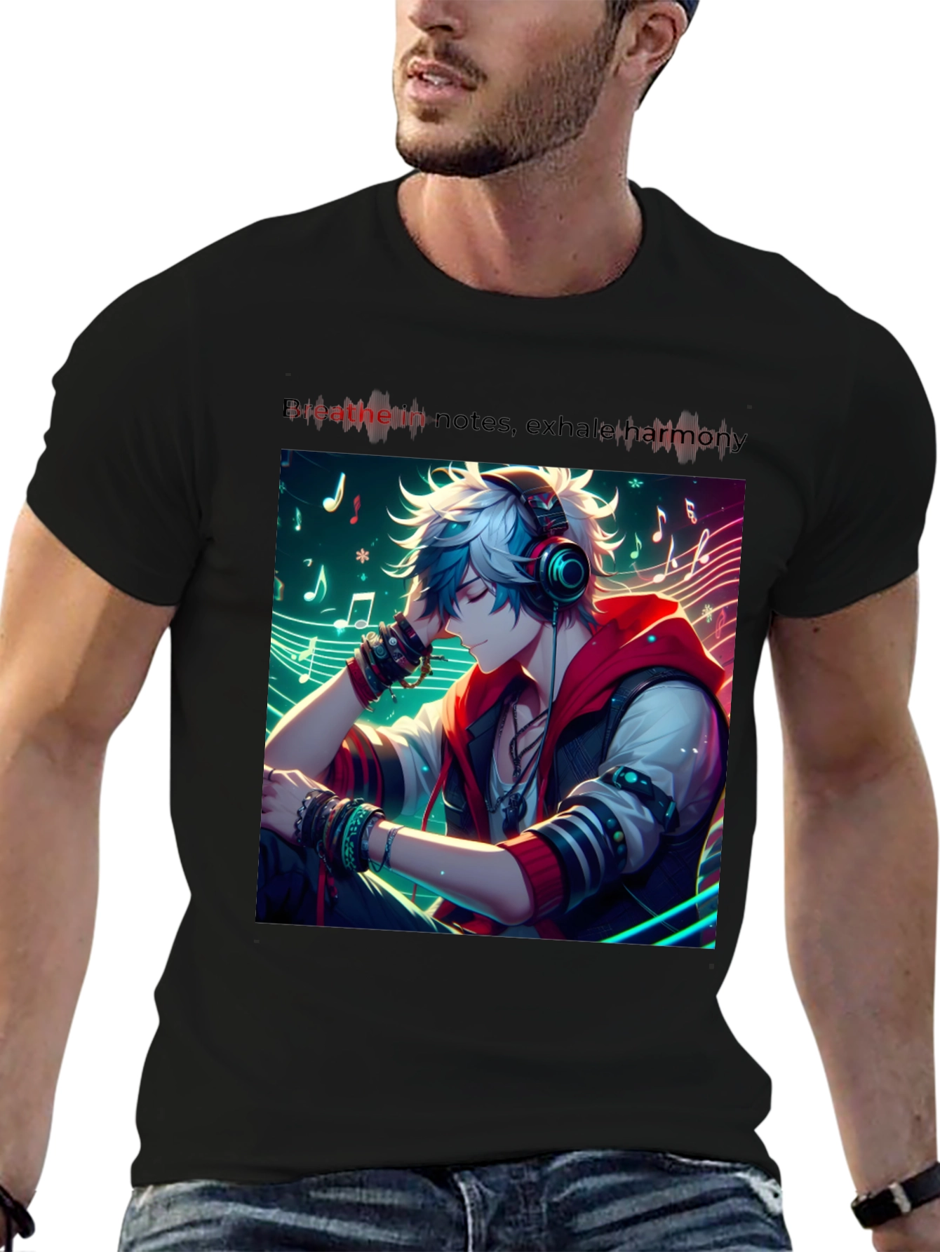 Anime Music T-Shirt