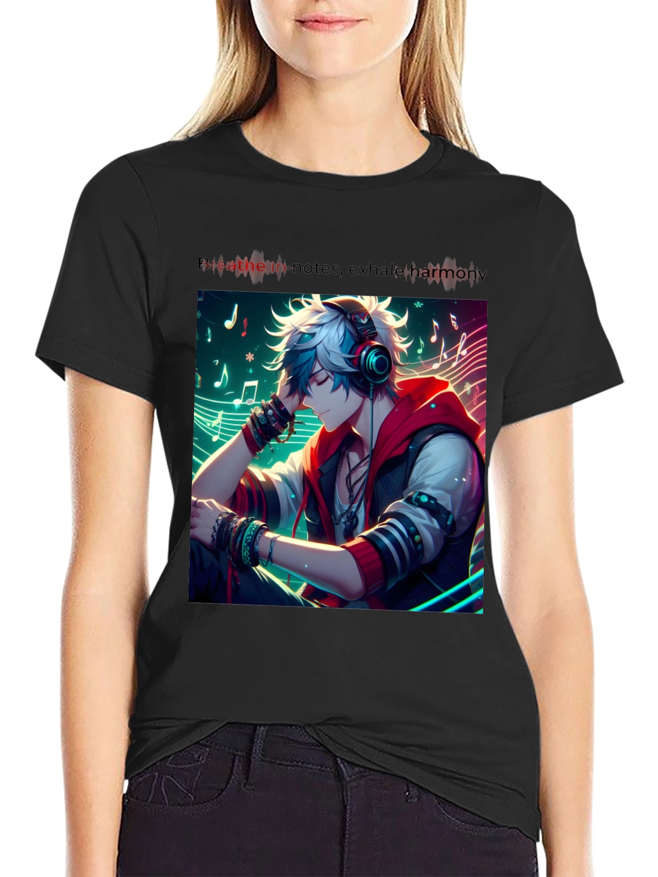 Anime Music T-Shirt