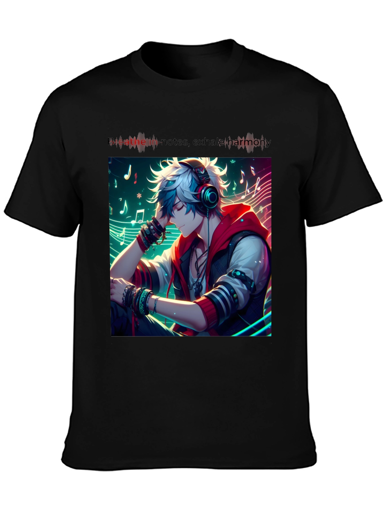 Anime Music T-Shirt