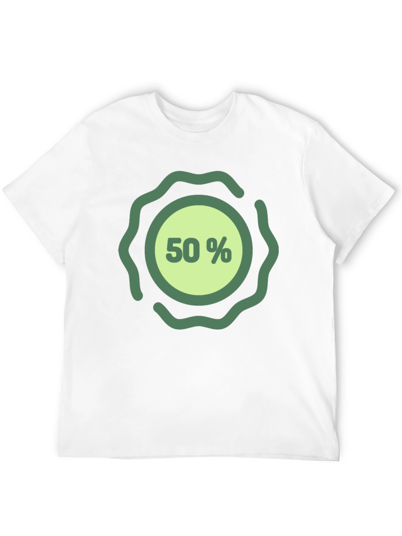 50% Off Black T-Shirt