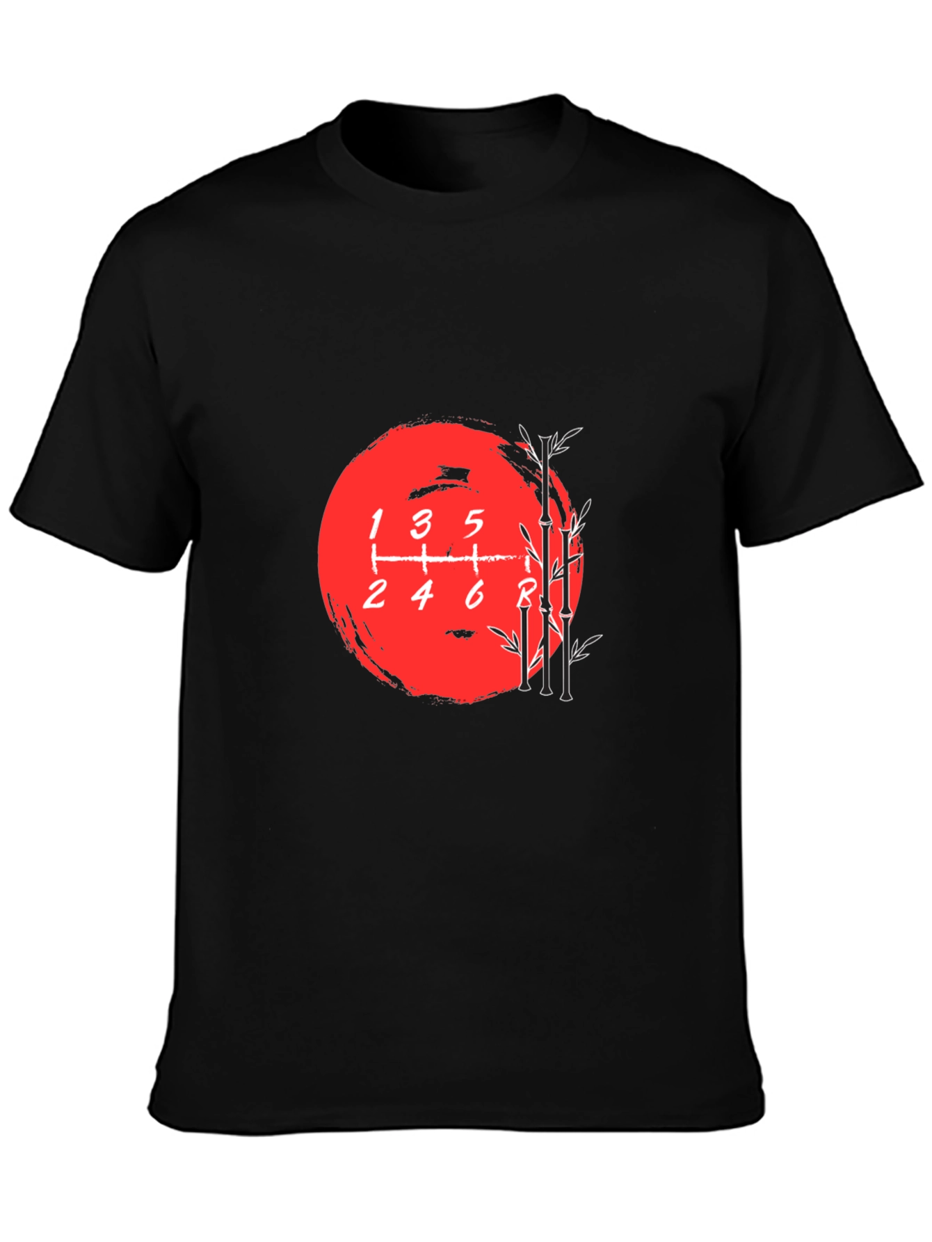 Japanese Shift Pattern Graphic Tee