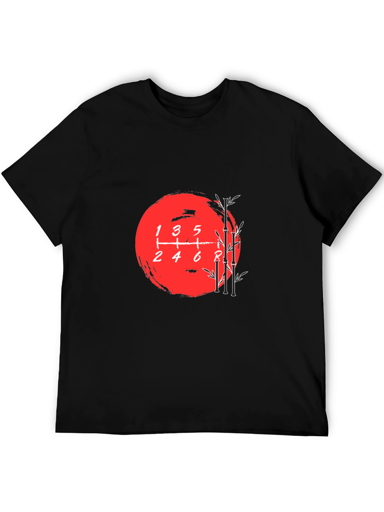 Japanese Shift Pattern Graphic Tee