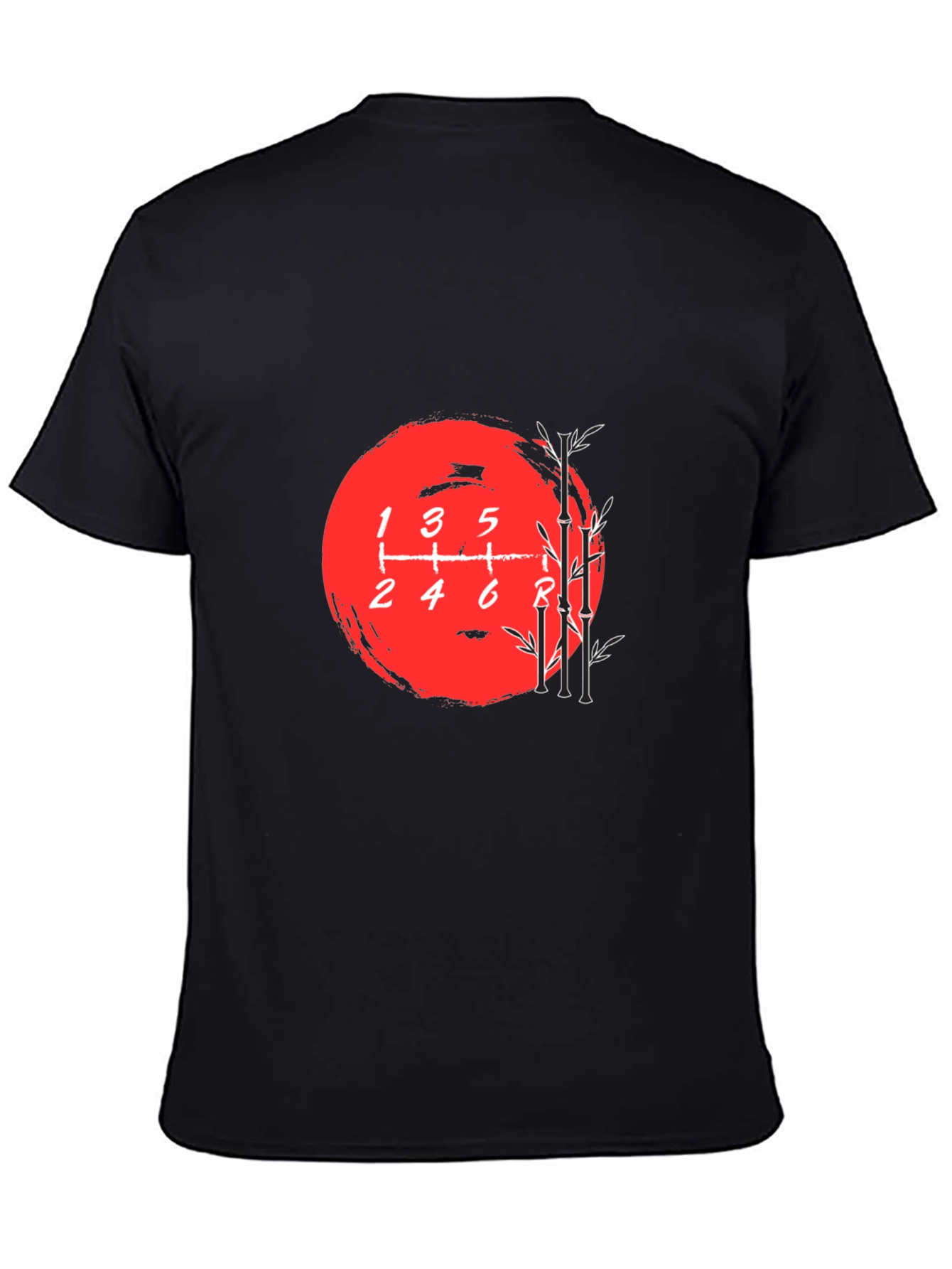 Japanese Shift Pattern Graphic Tee