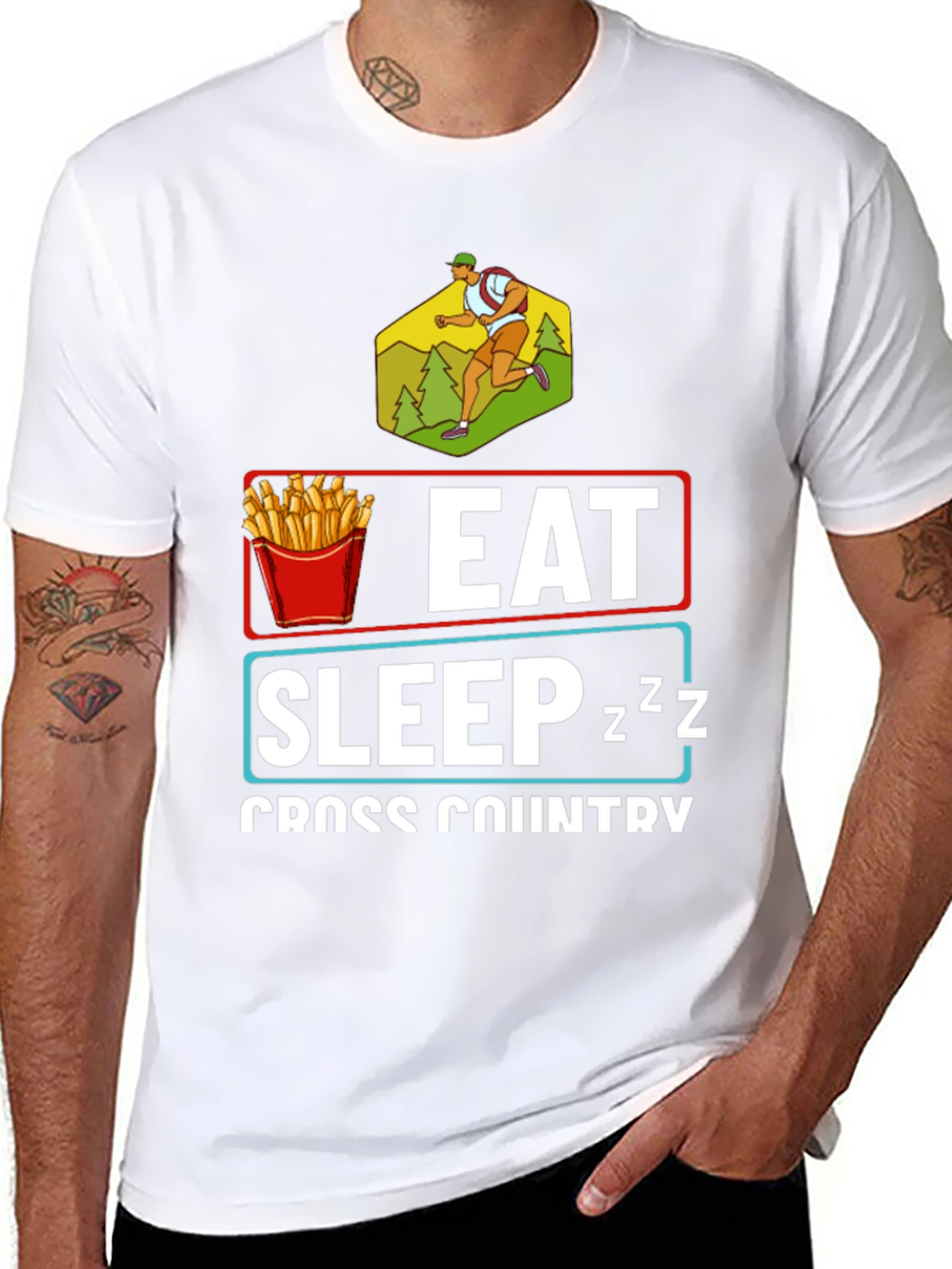 Eat Sleep Cross Country T-Shirt