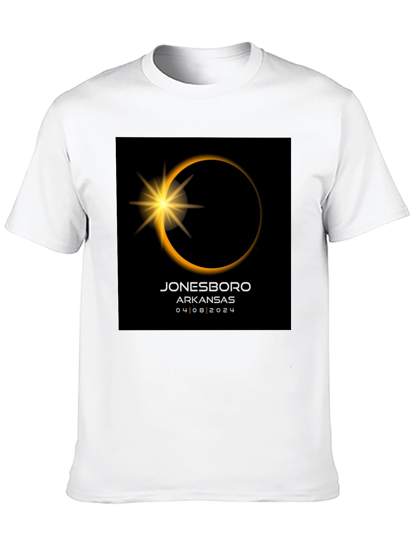 Jonesboro Arkansas Eclipse T-Shirt - April 8 2024