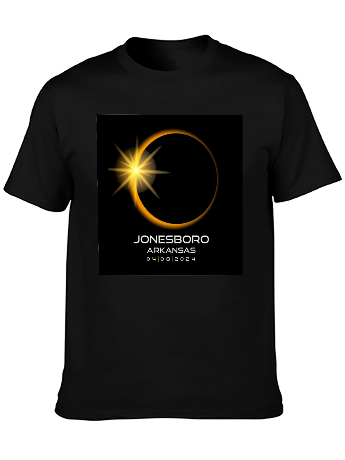 Jonesboro Arkansas Eclipse T-Shirt - April 8 2024