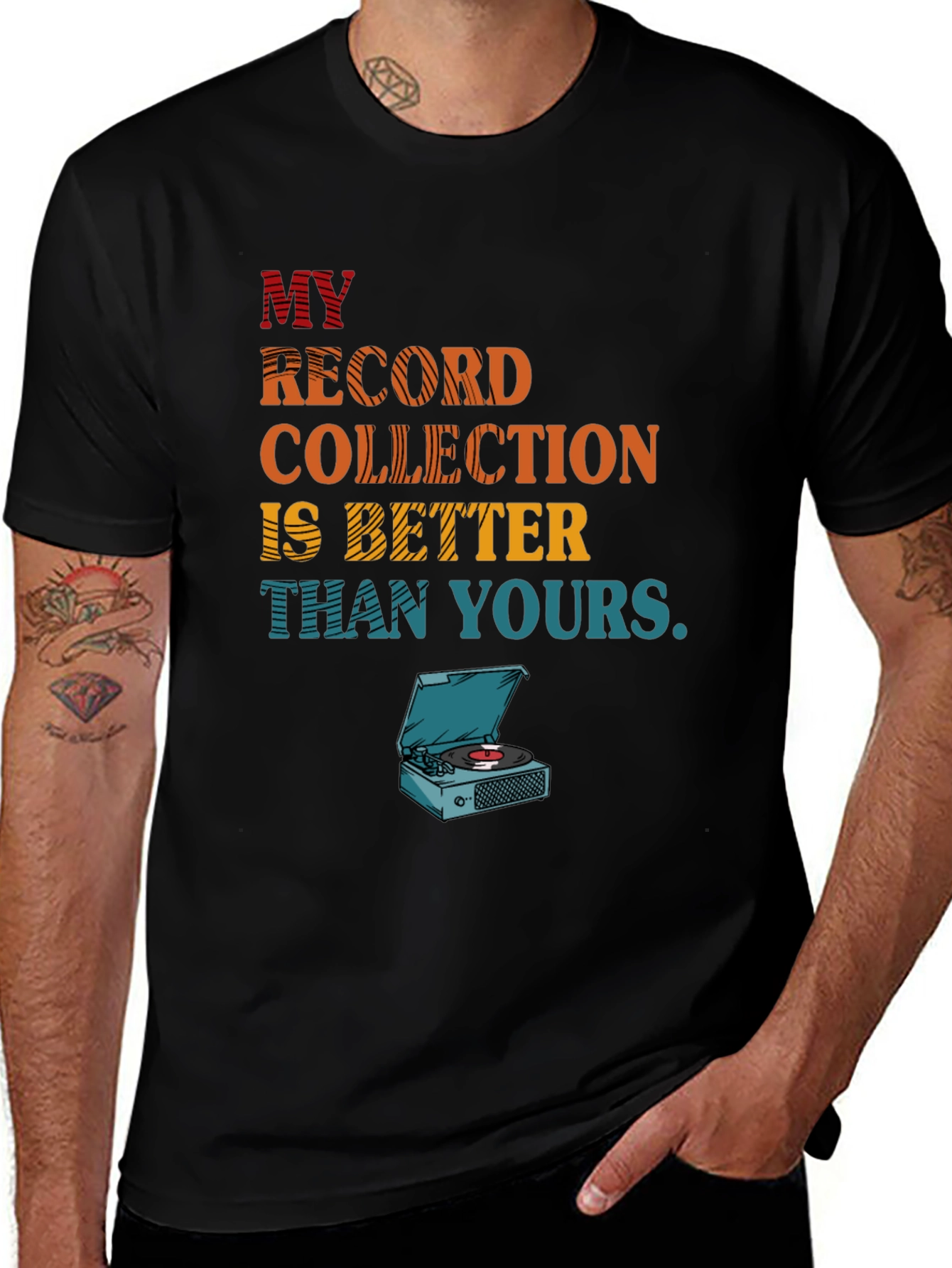 My Record Collection Graphic Tee