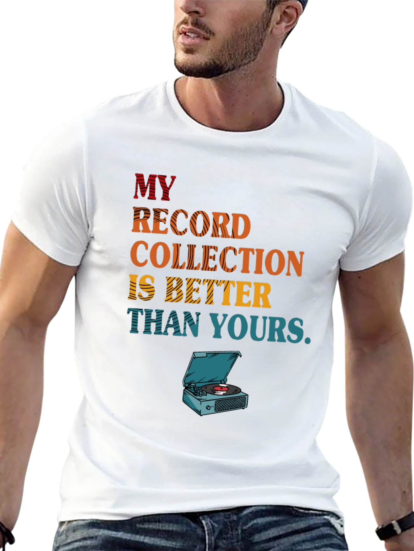 My Record Collection Graphic Tee