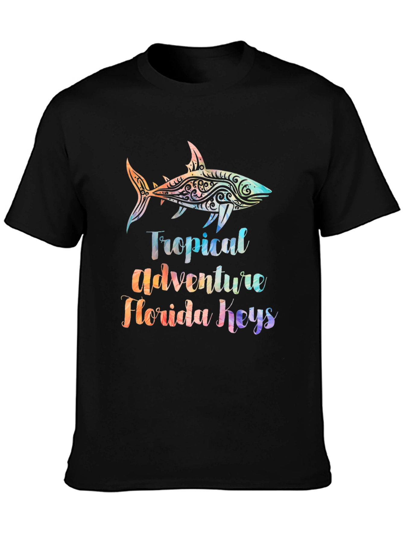 Tropical Shark T-Shirt - Florida Keys Adventure
