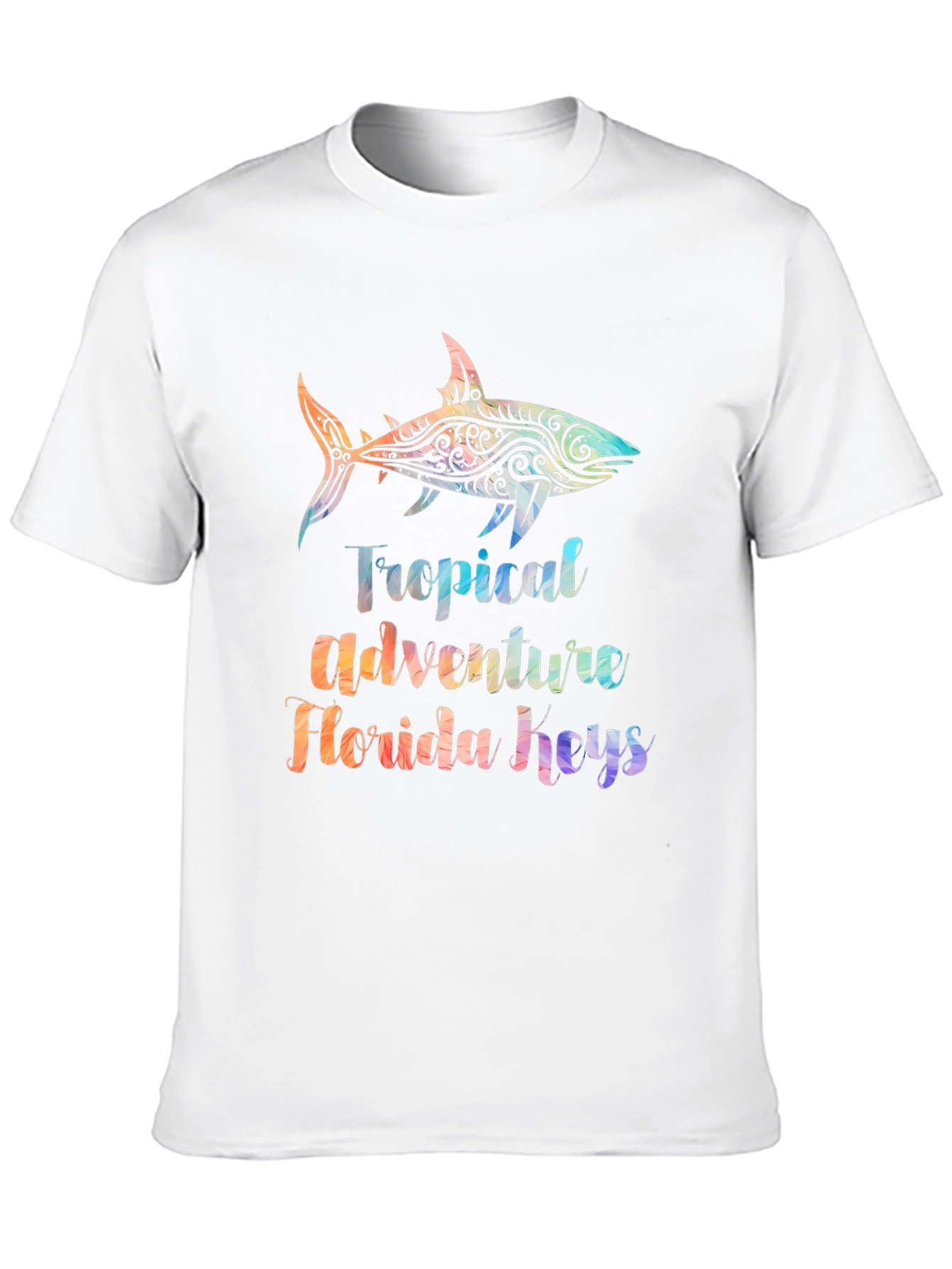 Tropical Shark T-Shirt - Florida Keys Adventure