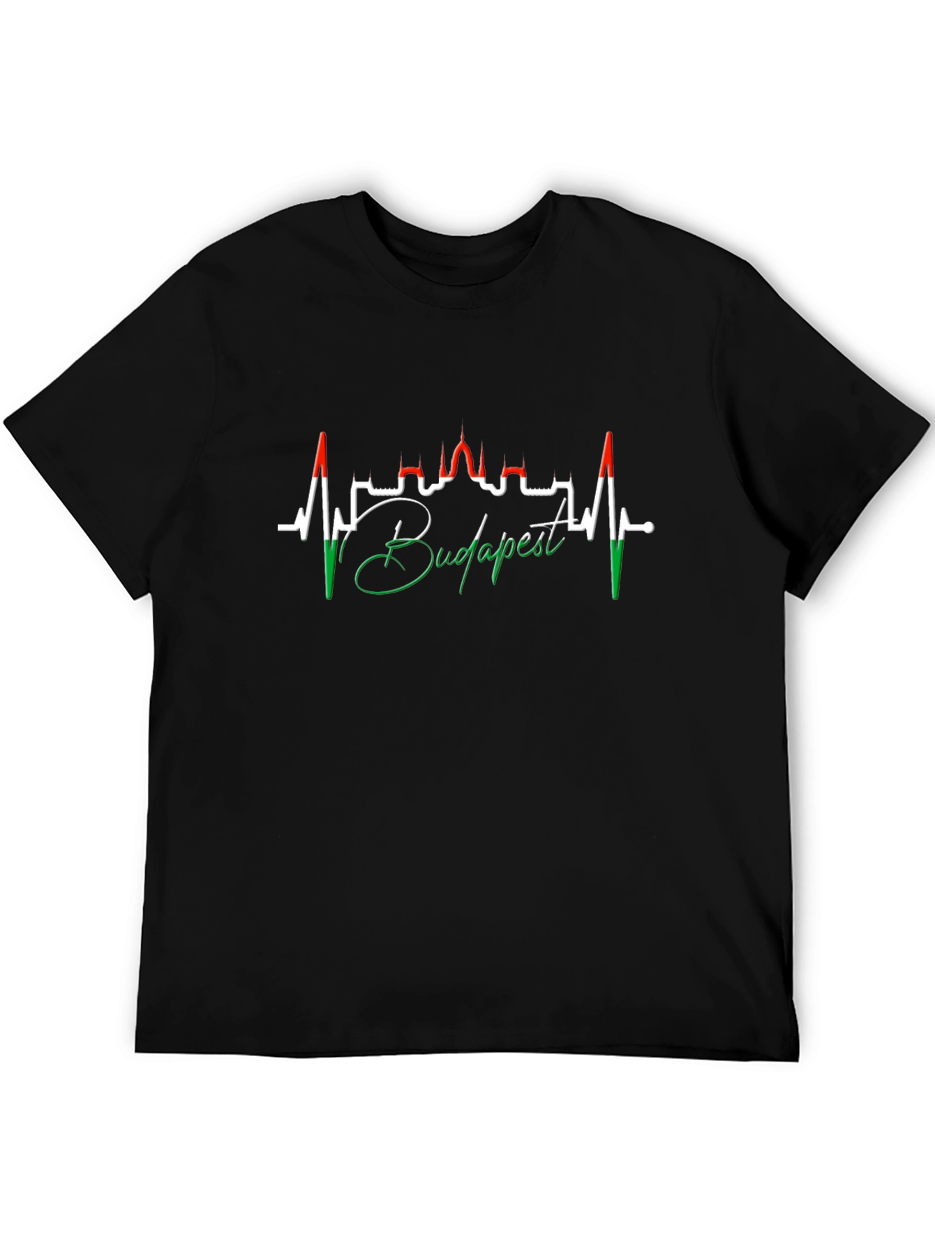 Budapest Heartbeat T-Shirt - Hungary Pride