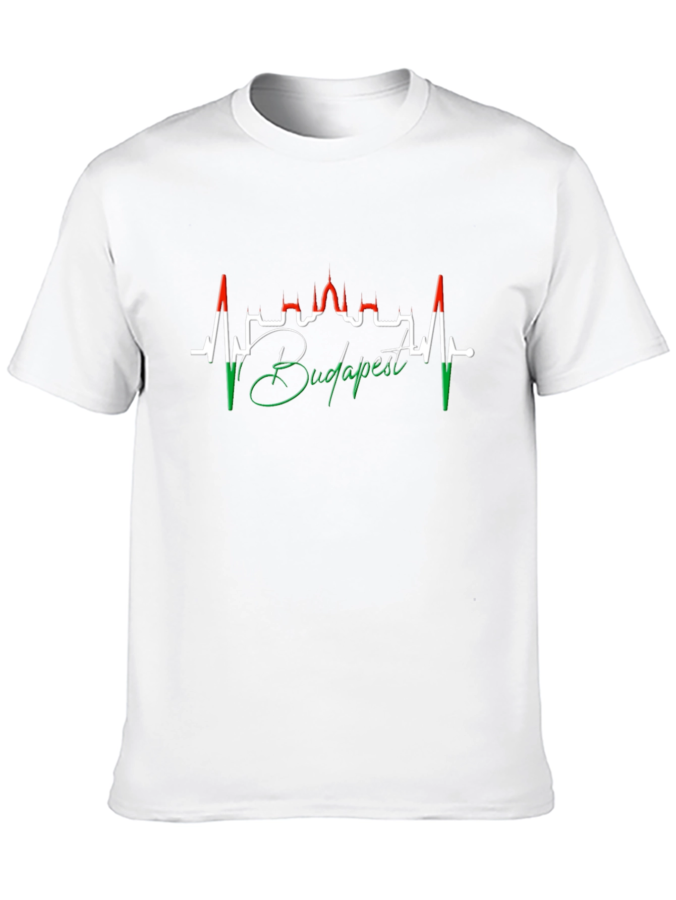 Budapest Heartbeat T-Shirt - Hungary Pride