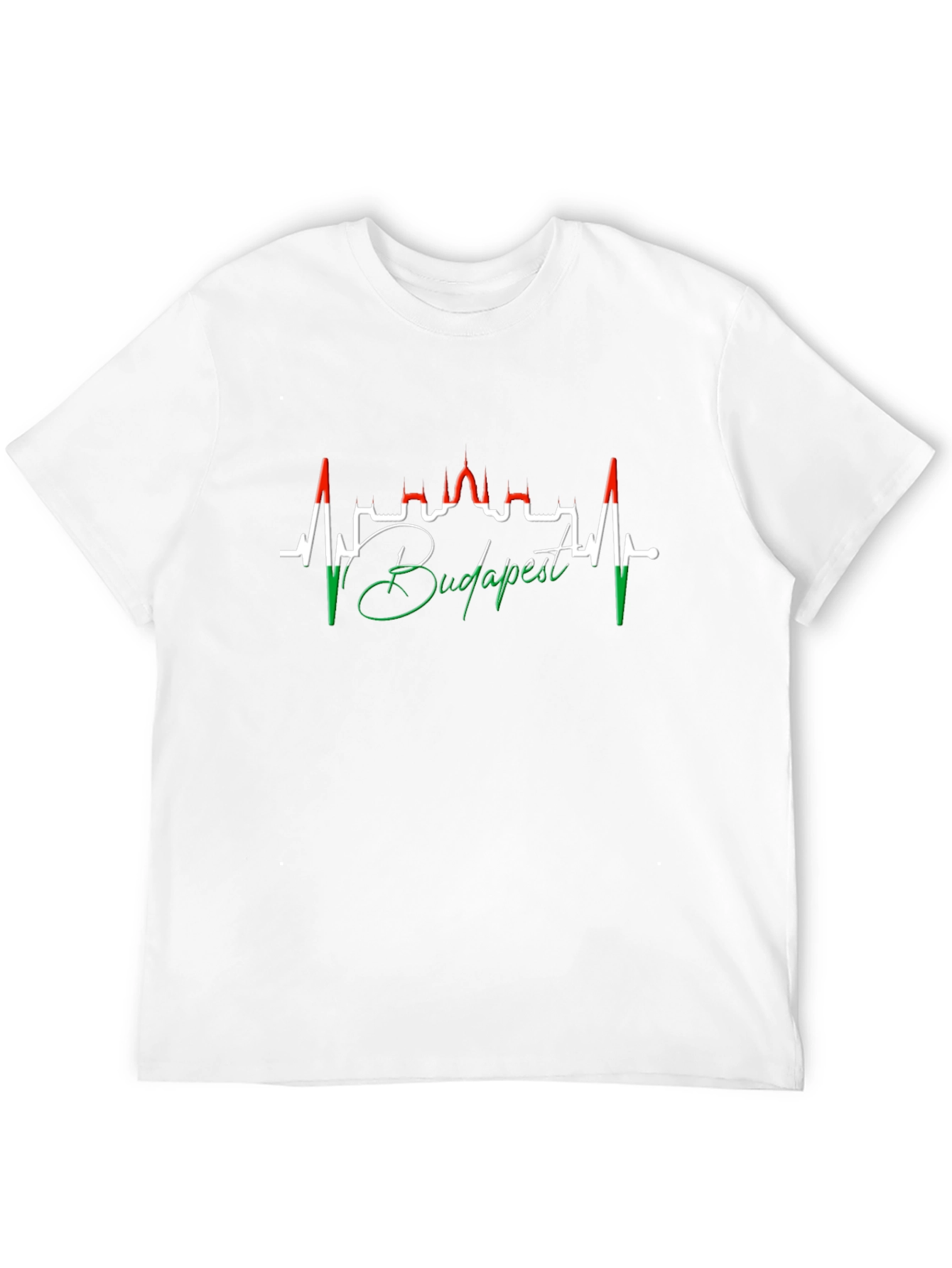 Budapest Heartbeat T-Shirt - Hungary Pride