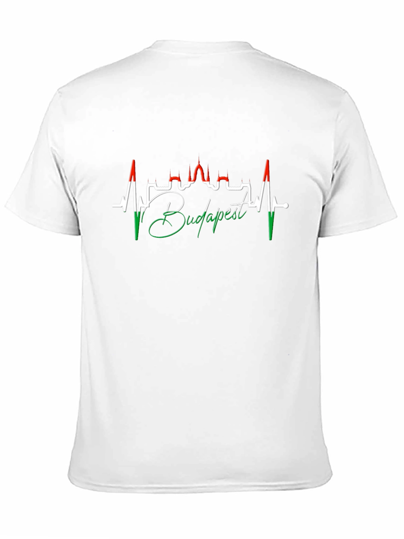 Budapest Heartbeat T-Shirt - Hungary Pride