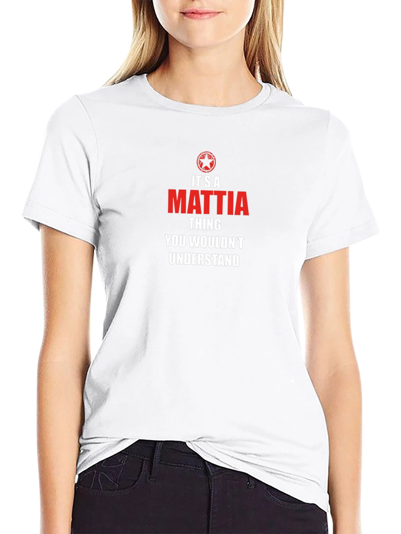 Its A Mattia Thing T-Shirt - You Wouldnt Understand