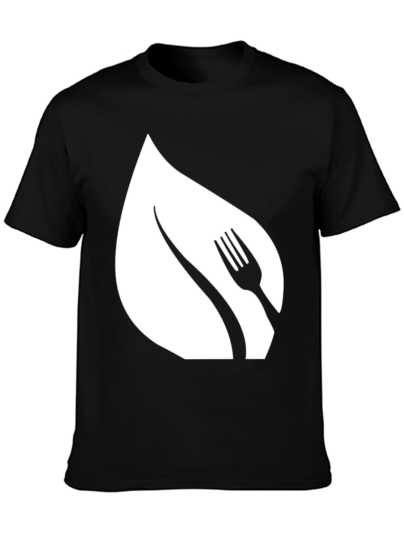 Vegan T-Shirt - Leaf & Fork Graphic Tee