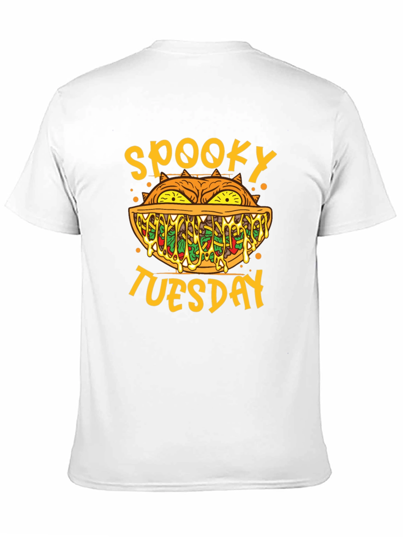 Spooky Tuesday Graphic T-Shirt - Halloween Style