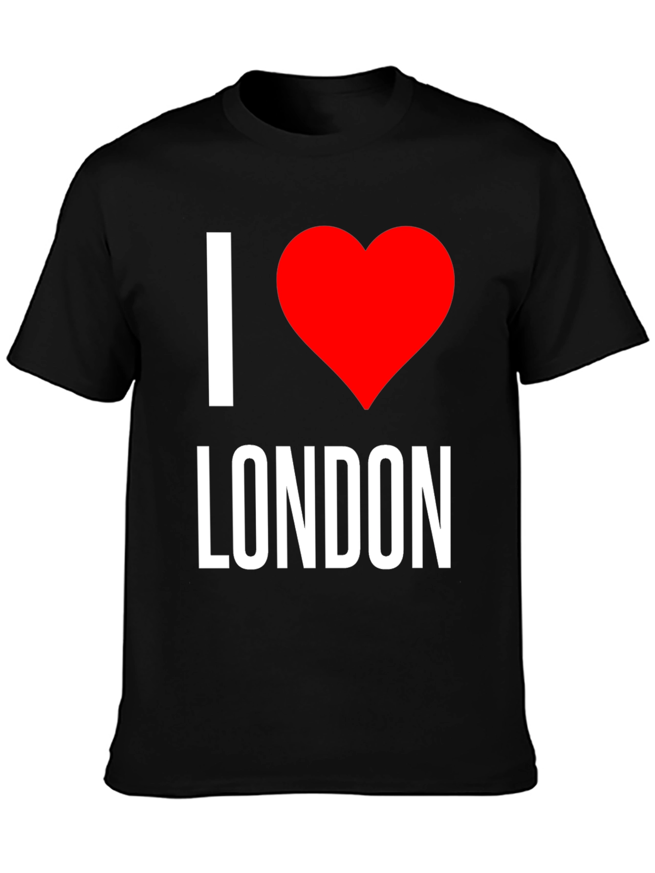 I Heart London Black T-Shirt