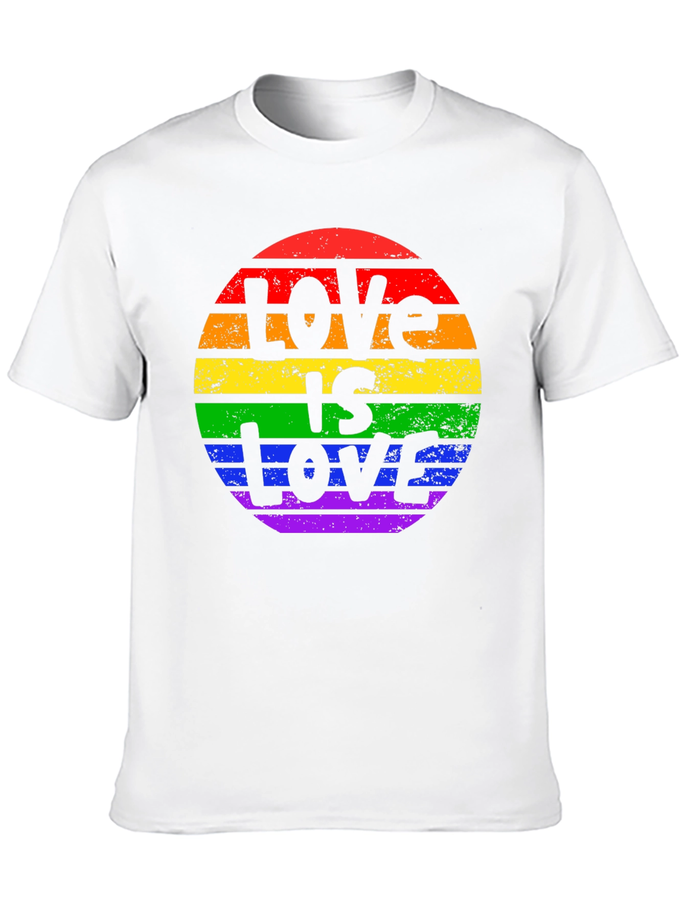 Love is Love Pride T-Shirt - LGBTQ+ Rainbow Tee