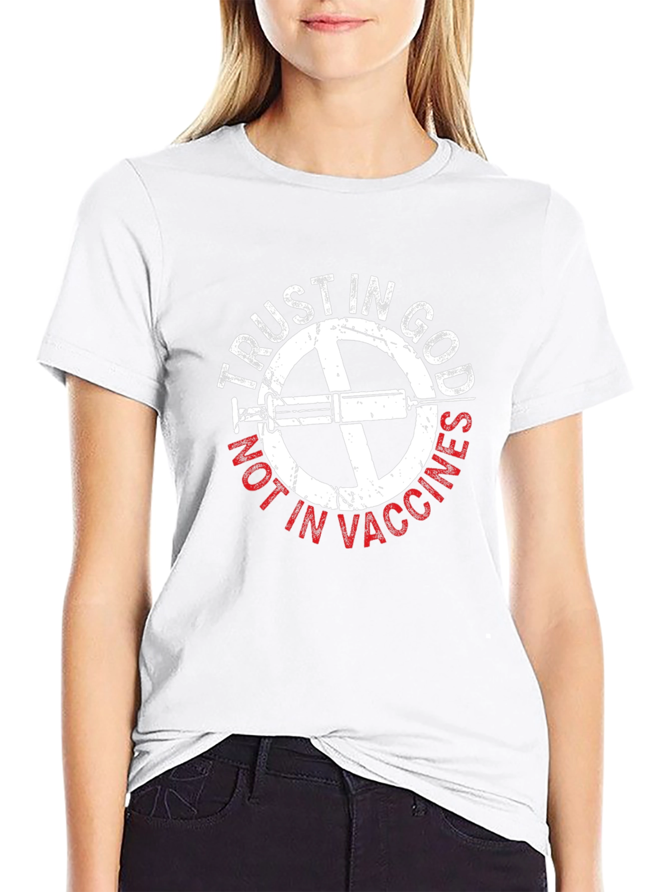 Trust In God Not In Vaccines T-Shirt