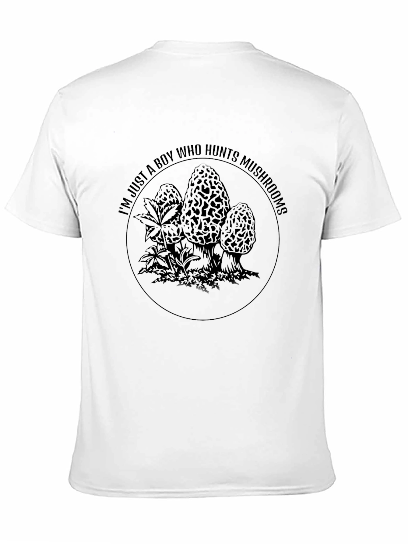 Mushroom Hunter Graphic T-Shirt
