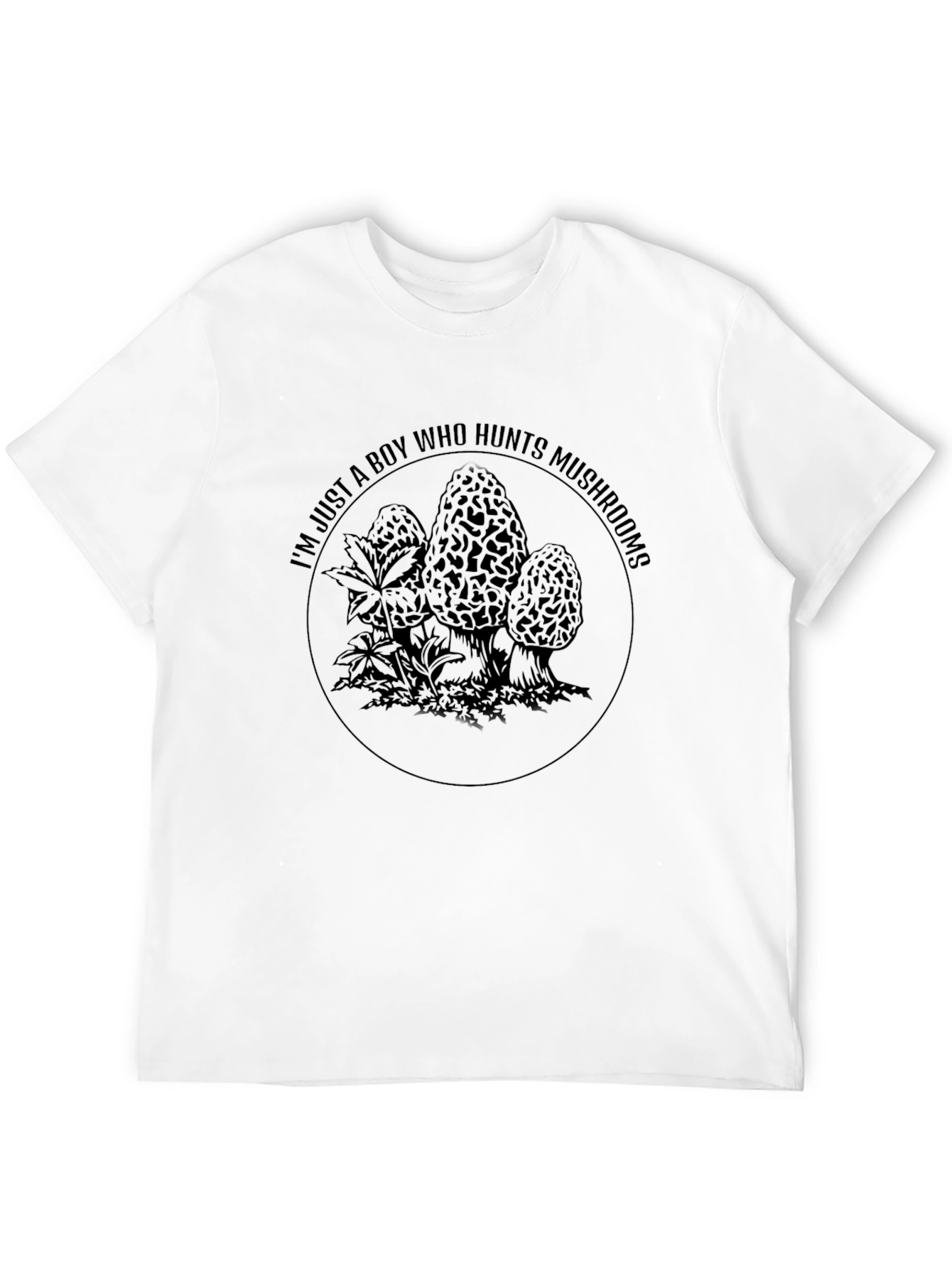 Mushroom Hunter Graphic T-Shirt