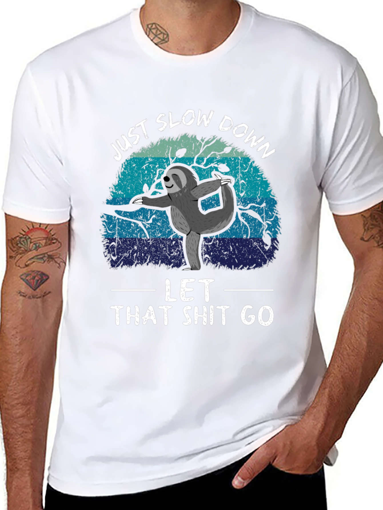 Just Slow Down Sloth T-Shirt