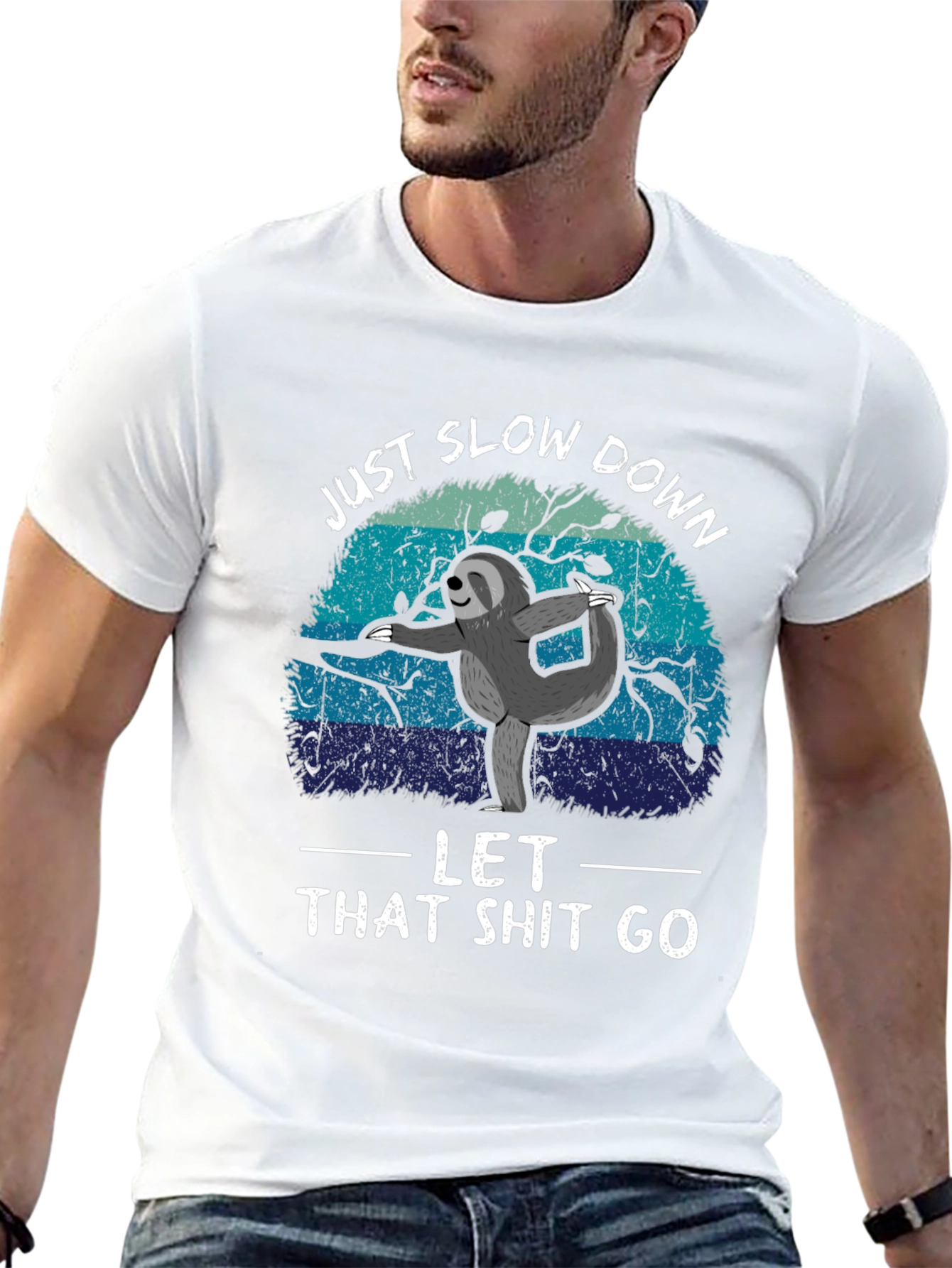 Just Slow Down Sloth T-Shirt