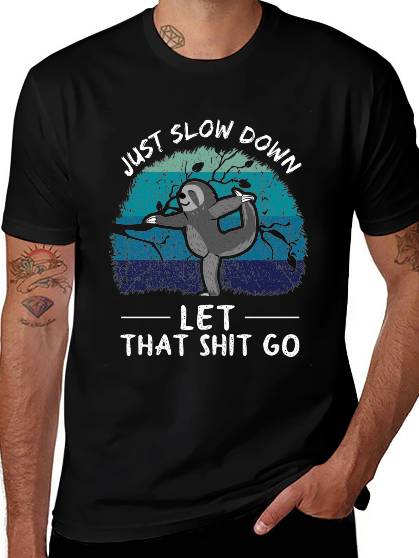 Just Slow Down Sloth T-Shirt