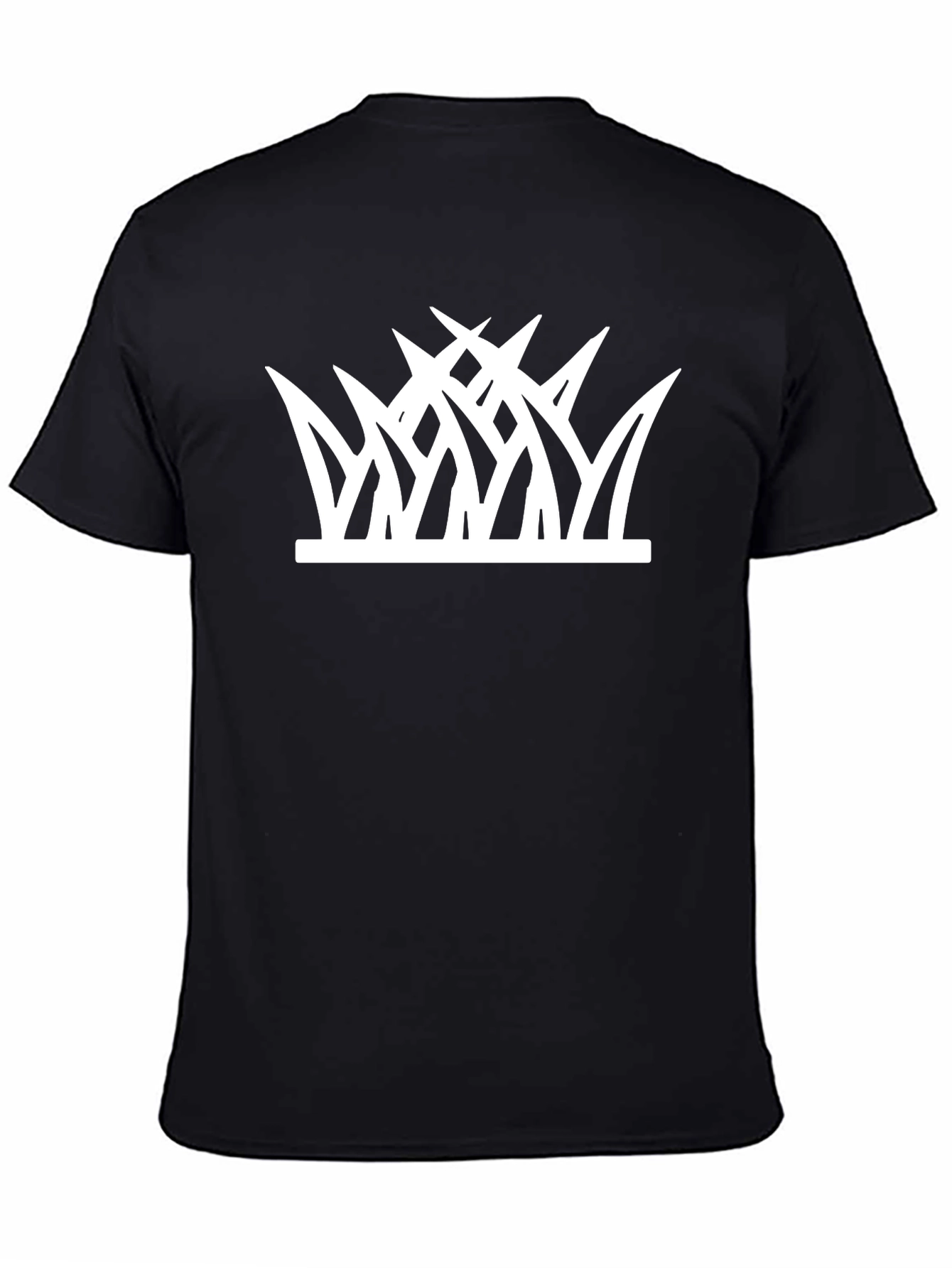 Grass Graphic Black T-Shirt - Stylish & Comfortable