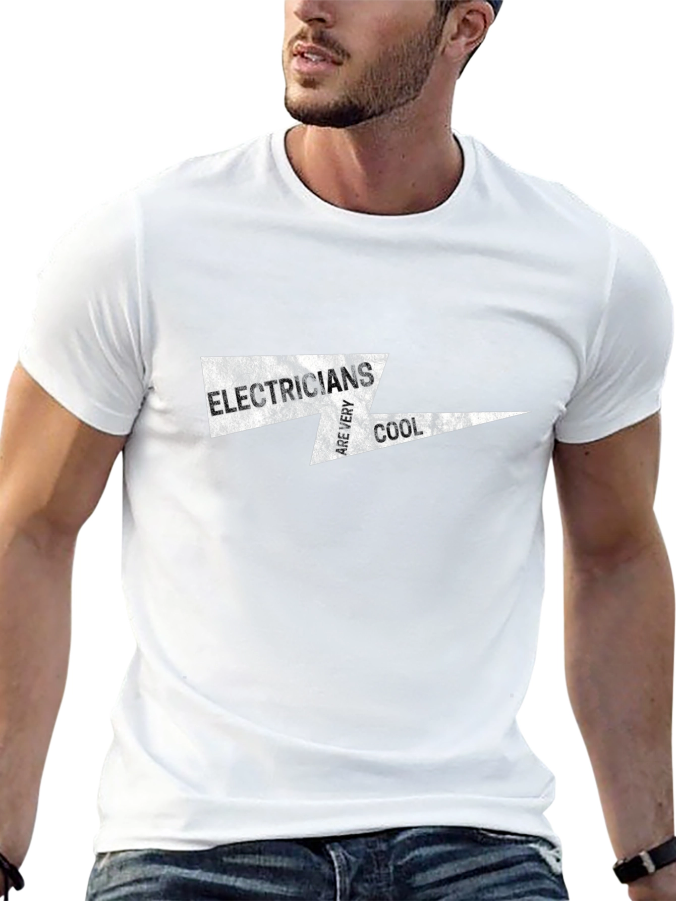 Electricians Are Very Cool Black T-Shirt