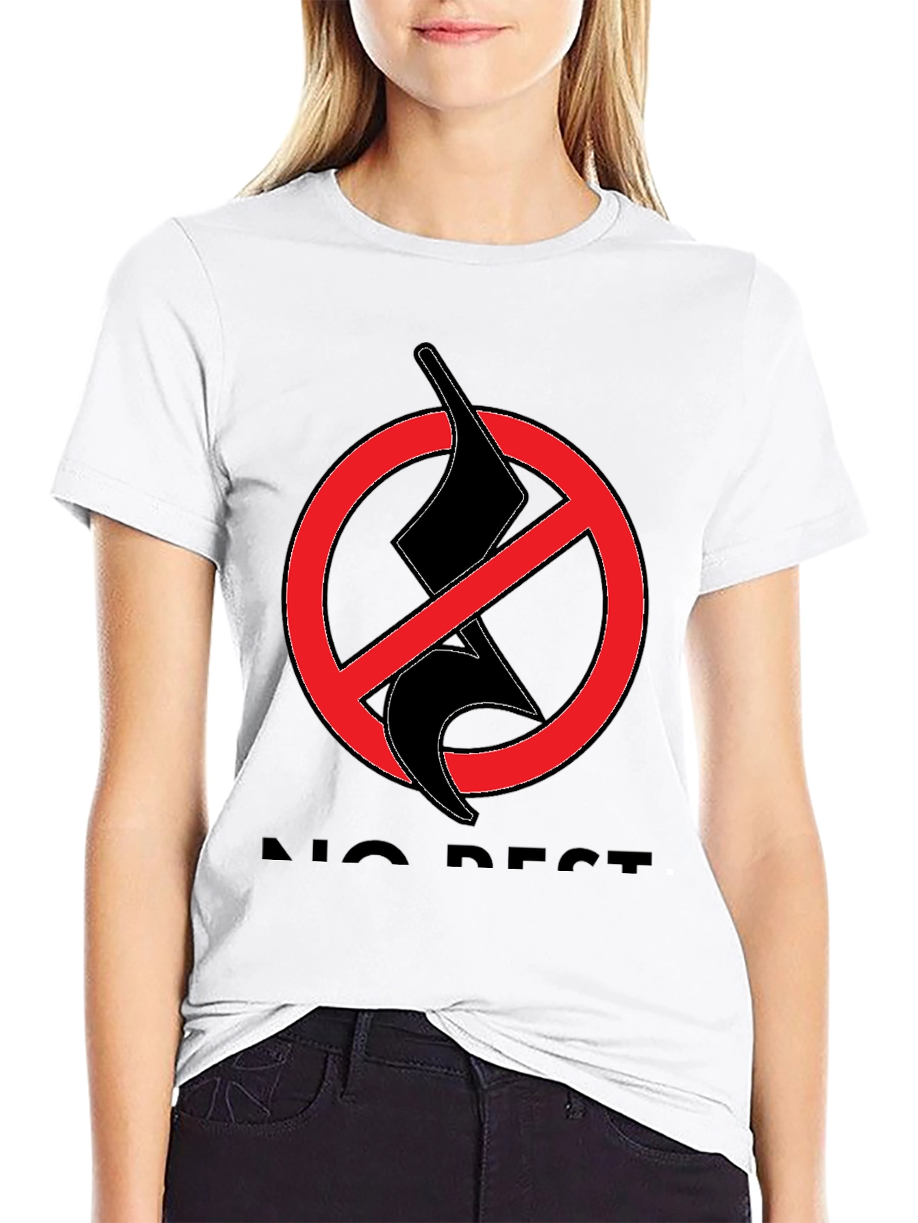 No Rest T-Shirt - Black Graphic Tee
