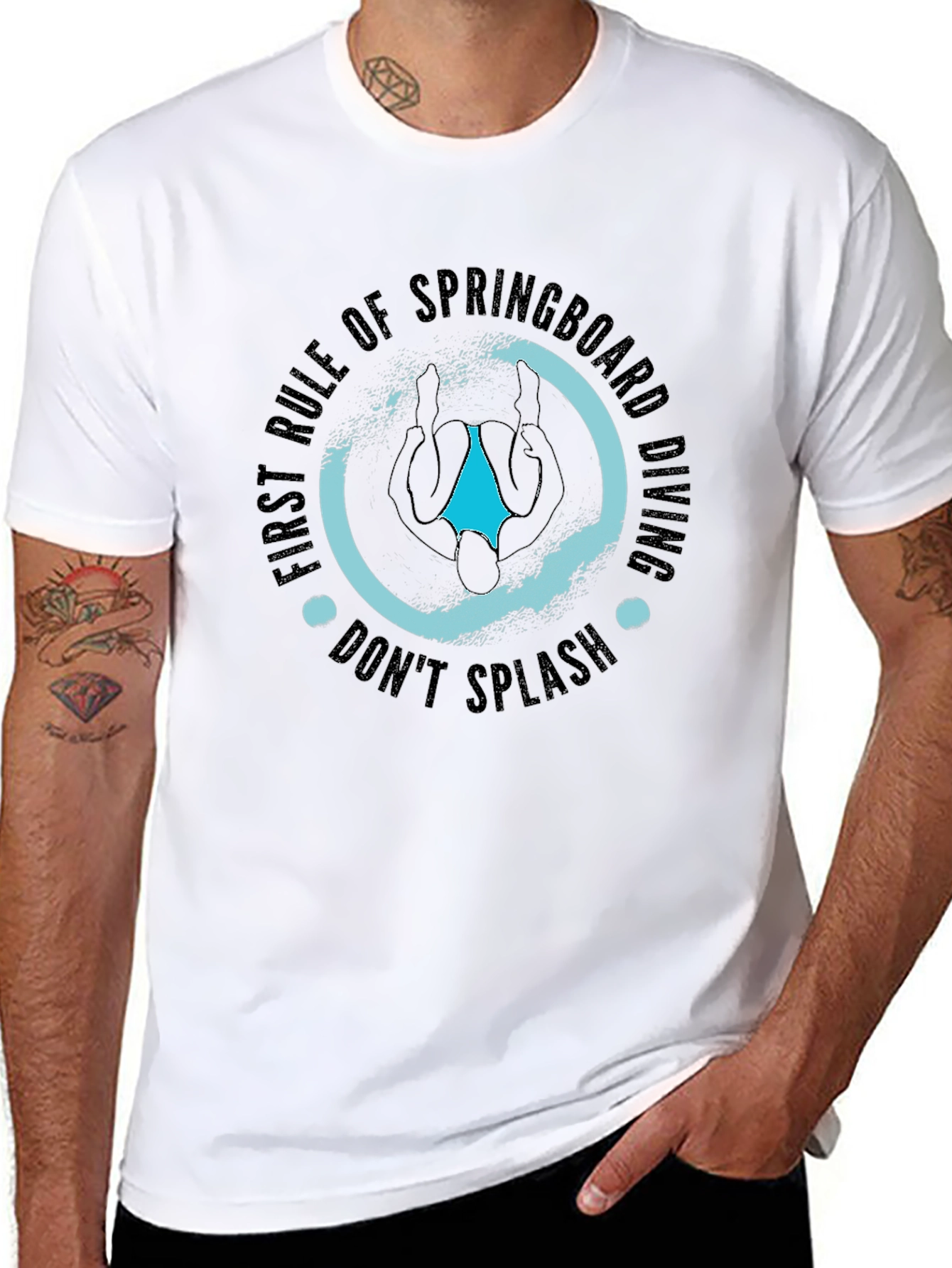 Springboard Diving T-Shirt - Dont Splash!