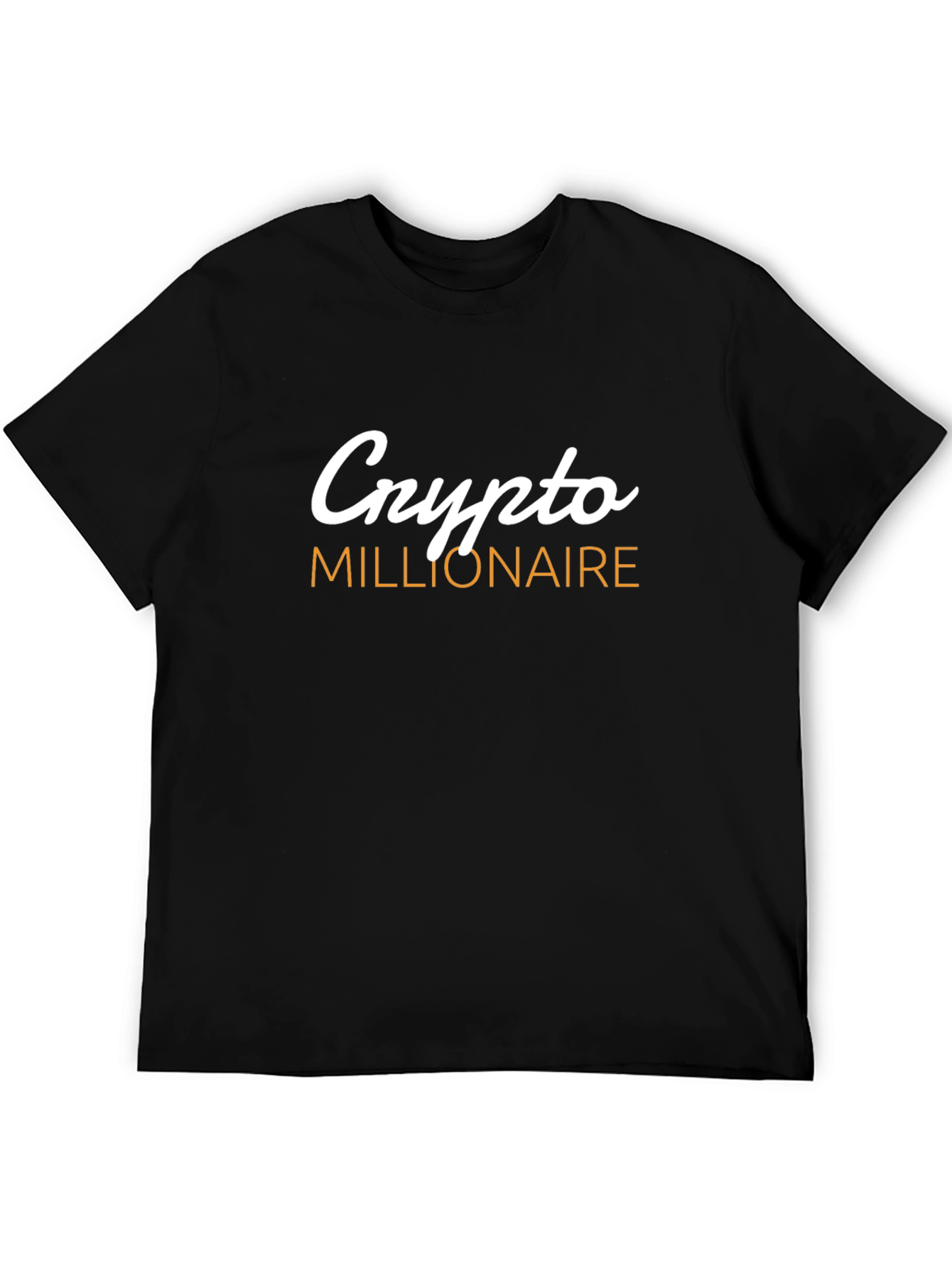 Crypto Millionaire Black T-Shirt