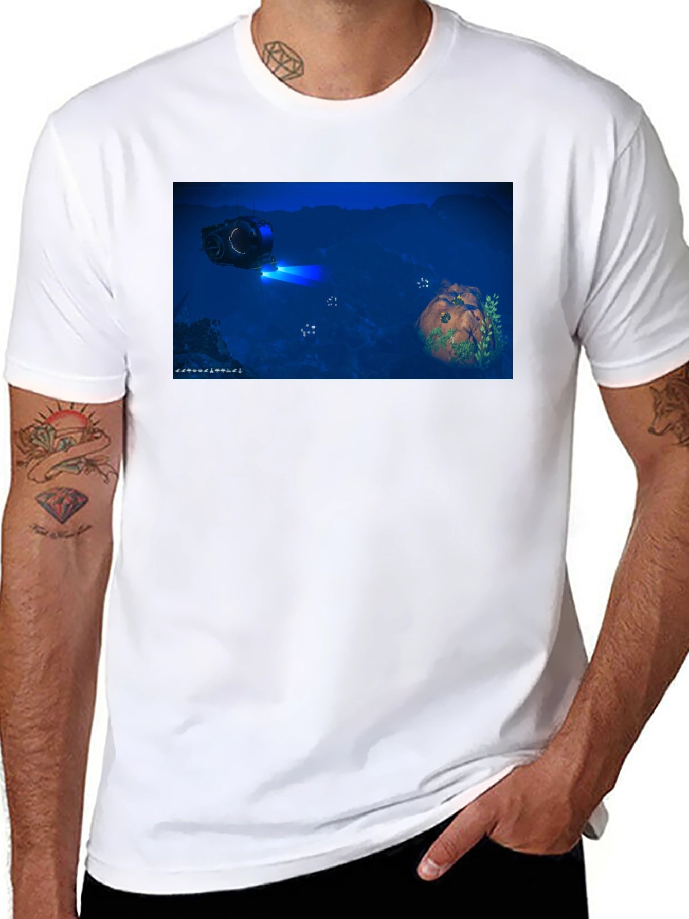 No Mans Sky Submarine Graphic Tee