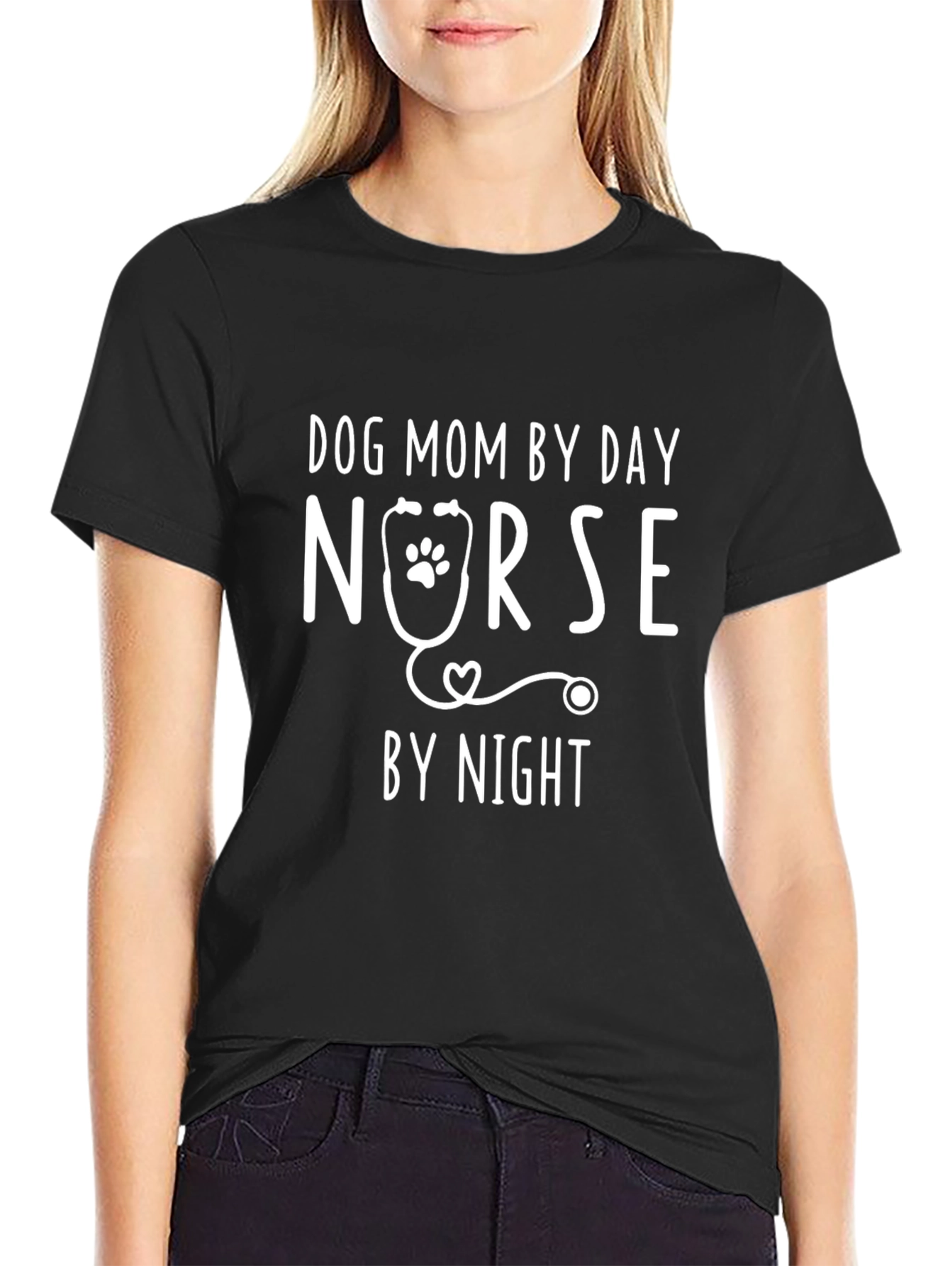 Dog Mom Nurse T-Shirt