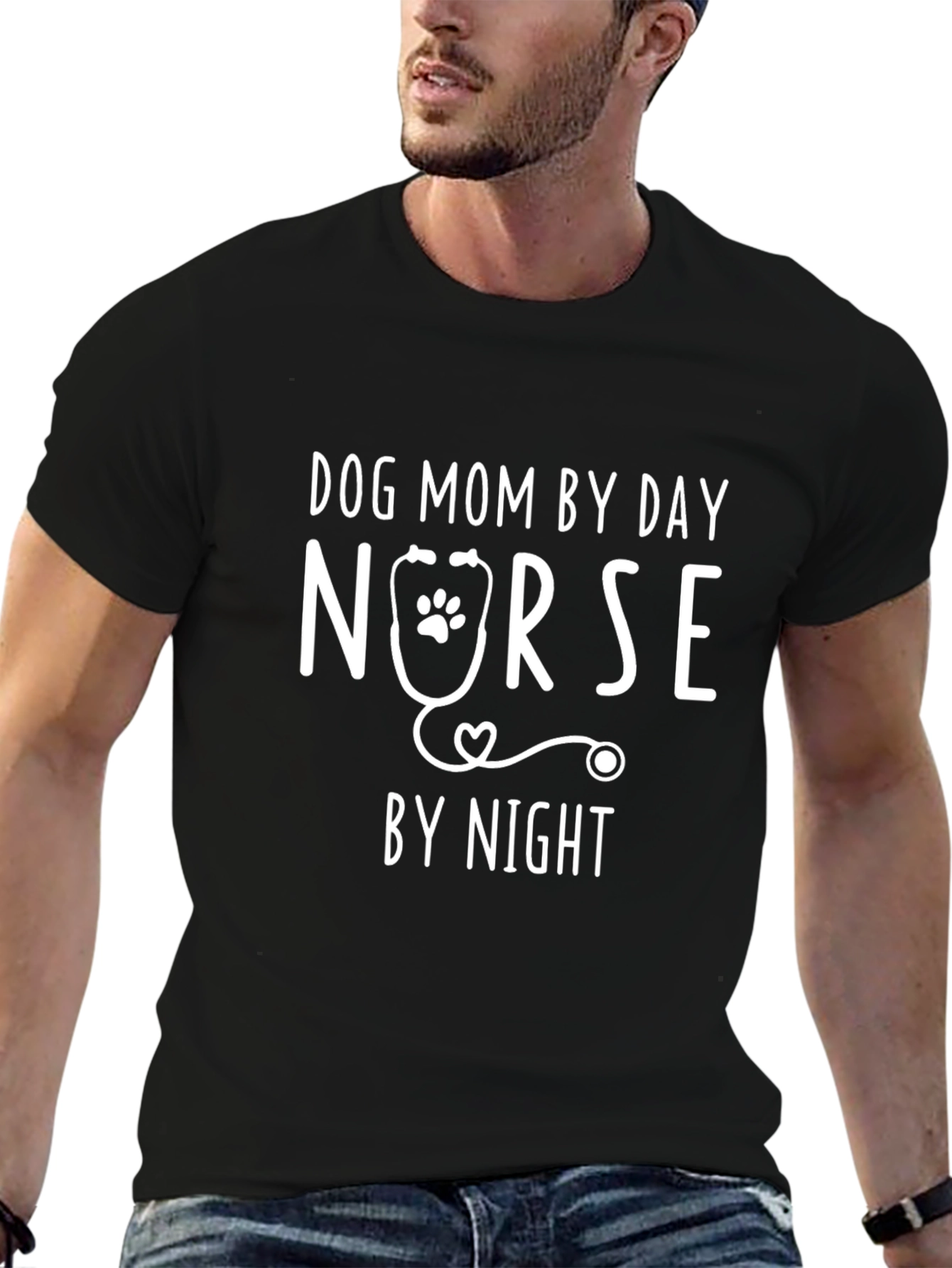 Dog Mom Nurse T-Shirt