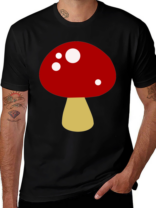 Mushroom Graphic Tee - Fun Casual Style