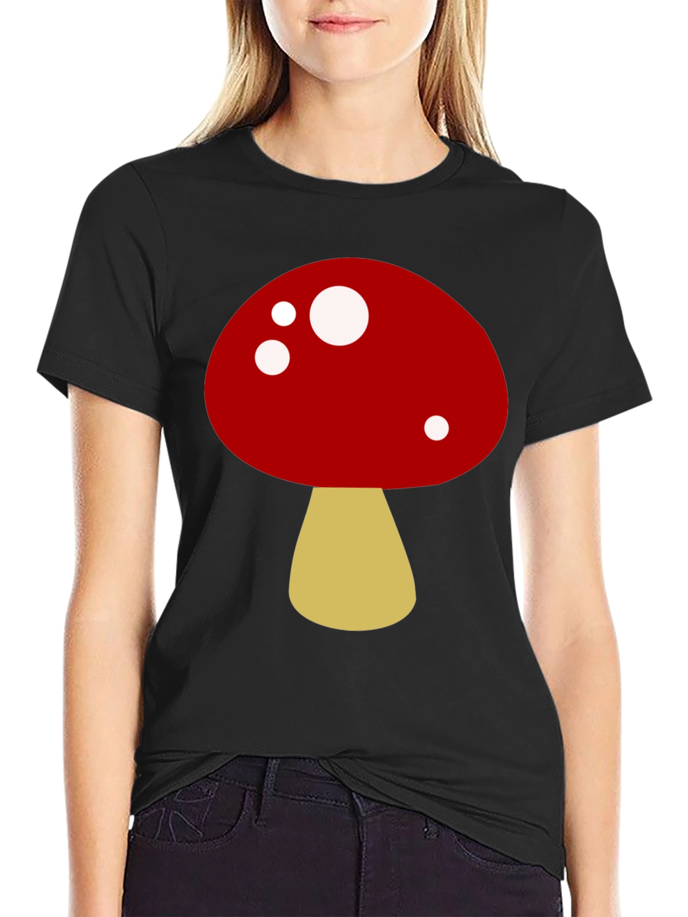 Mushroom Graphic Tee - Fun Casual Style