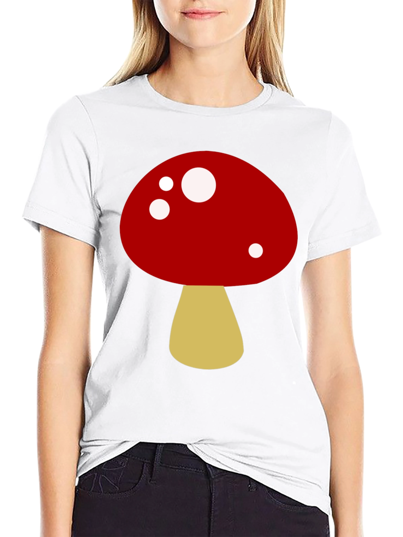 Mushroom Graphic Tee - Fun Casual Style
