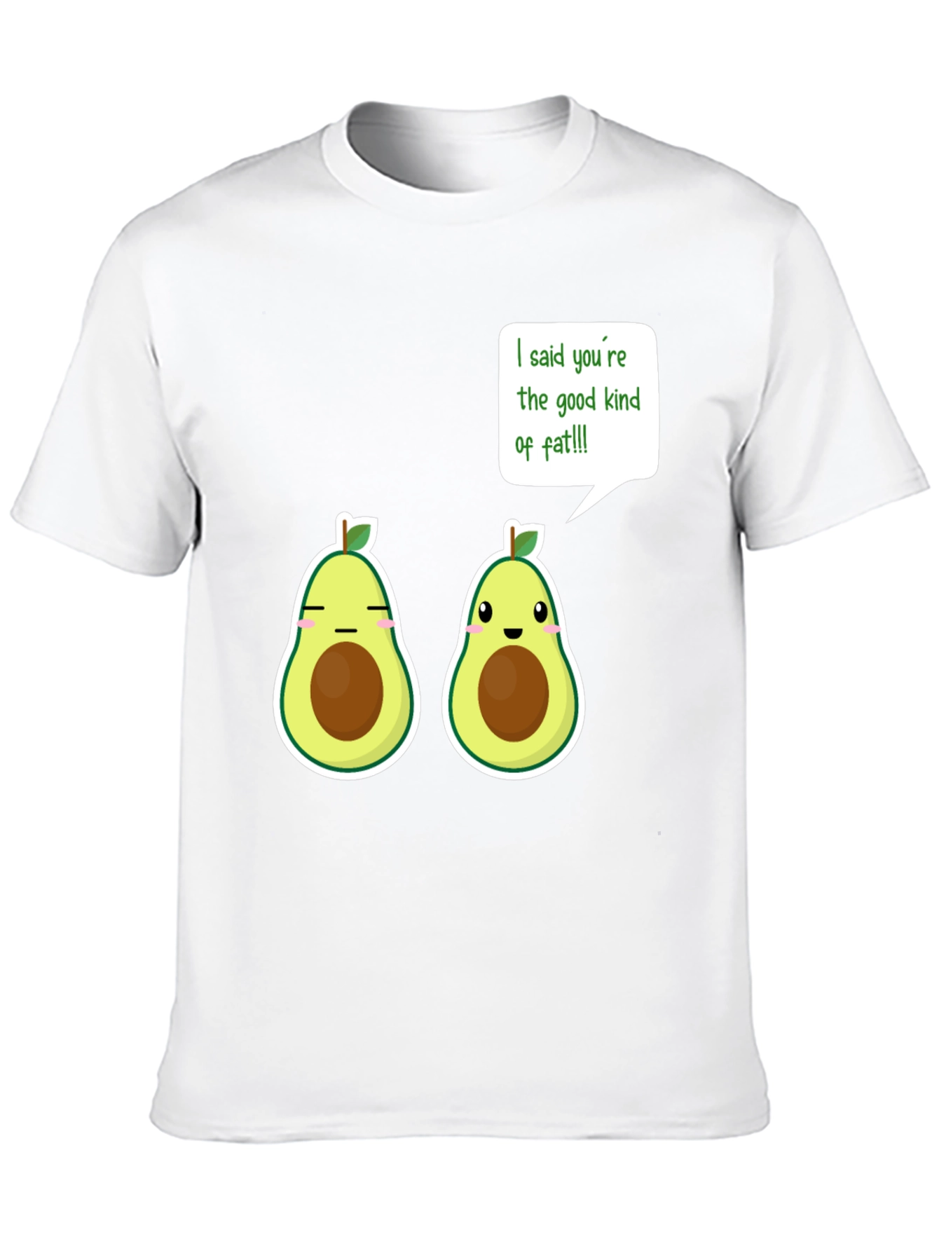 Avocado T-Shirt Good Kind of Fat Cute Graphic