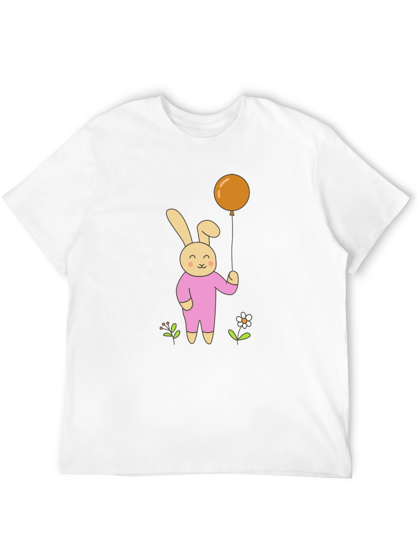 Bunny with Balloon Graphic Tee