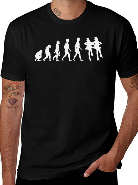 Evolution of Dance T-Shirt - Black Cotton Tee