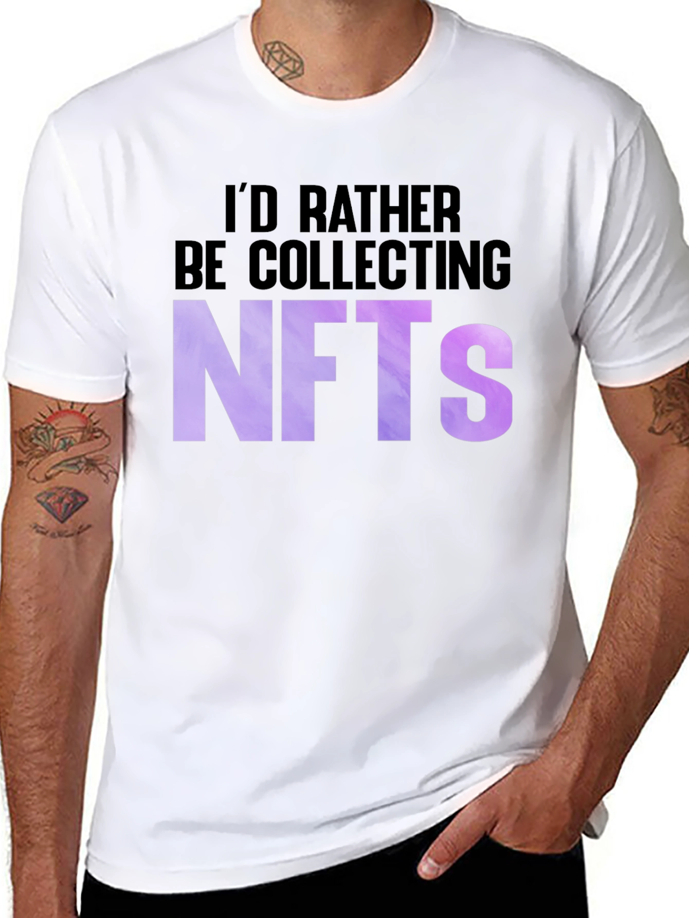 NFT Collector T-Shirt - Crypto Art Fan Tee