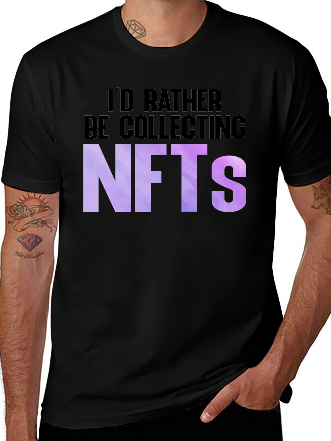 NFT Collector T-Shirt - Crypto Art Fan Tee